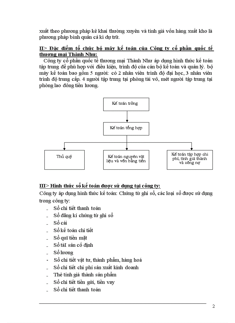 image for page Sản xuất kinh doanh và tổ chức bộ máy kế toán