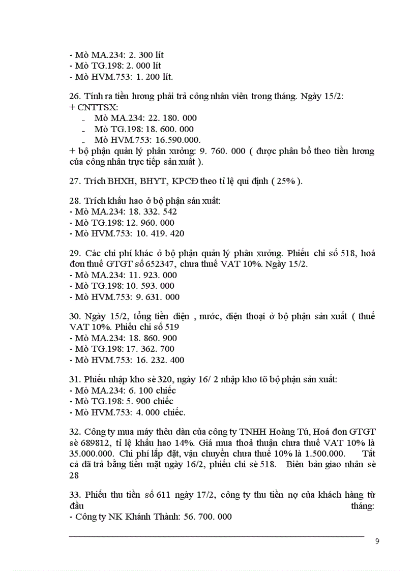 image for page Sản xuất kinh doanh và tổ chức bộ máy kế toán