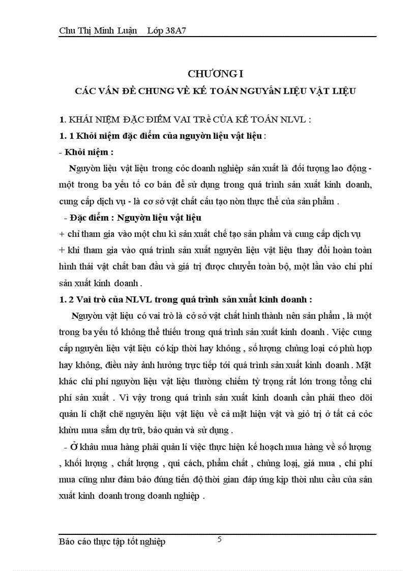 image for page Kế toán Nguyên liệu vật liệu Sinh viên