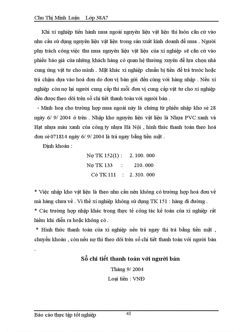 image for page Kế toán Nguyên liệu vật liệu Sinh viên
