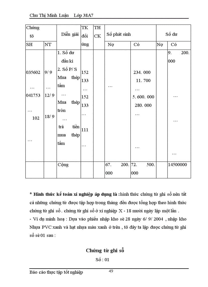 image for page Kế toán Nguyên liệu vật liệu Sinh viên