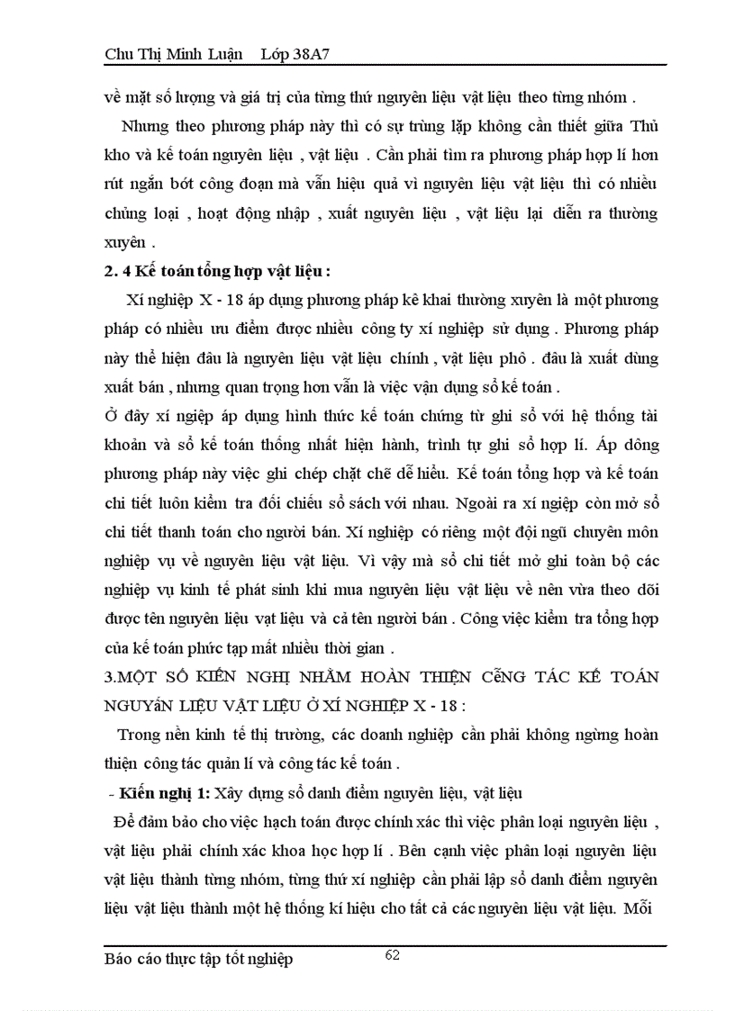 image for page Kế toán Nguyên liệu vật liệu Sinh viên