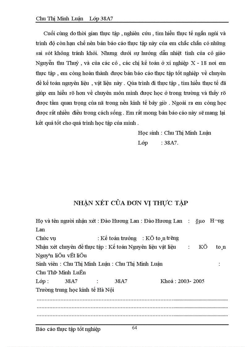 image for page Kế toán Nguyên liệu vật liệu Sinh viên