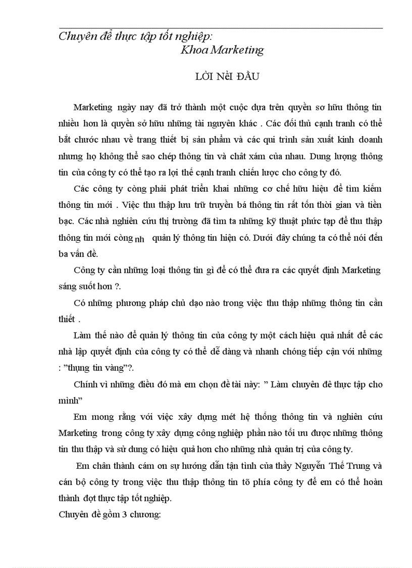 image for page Nghiên cứu Marketing trong công ty xây dựng công nghiệp
