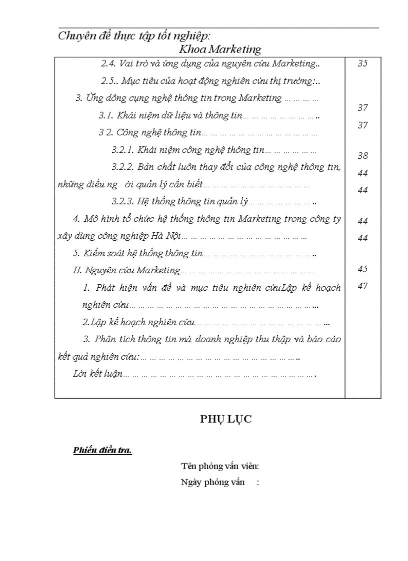 image for page Nghiên cứu Marketing trong công ty xây dựng công nghiệp