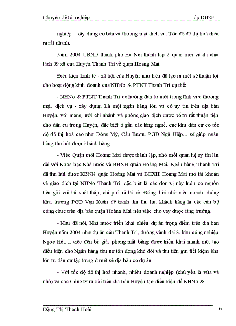 image for page Một số giải pháp nhằm nâng cao hiệu quả cho vay hộ sản xuất tại Ngân hàng nông nghiệp và Phát triển nông thôn huyện Thanh Trì Thanh Trì