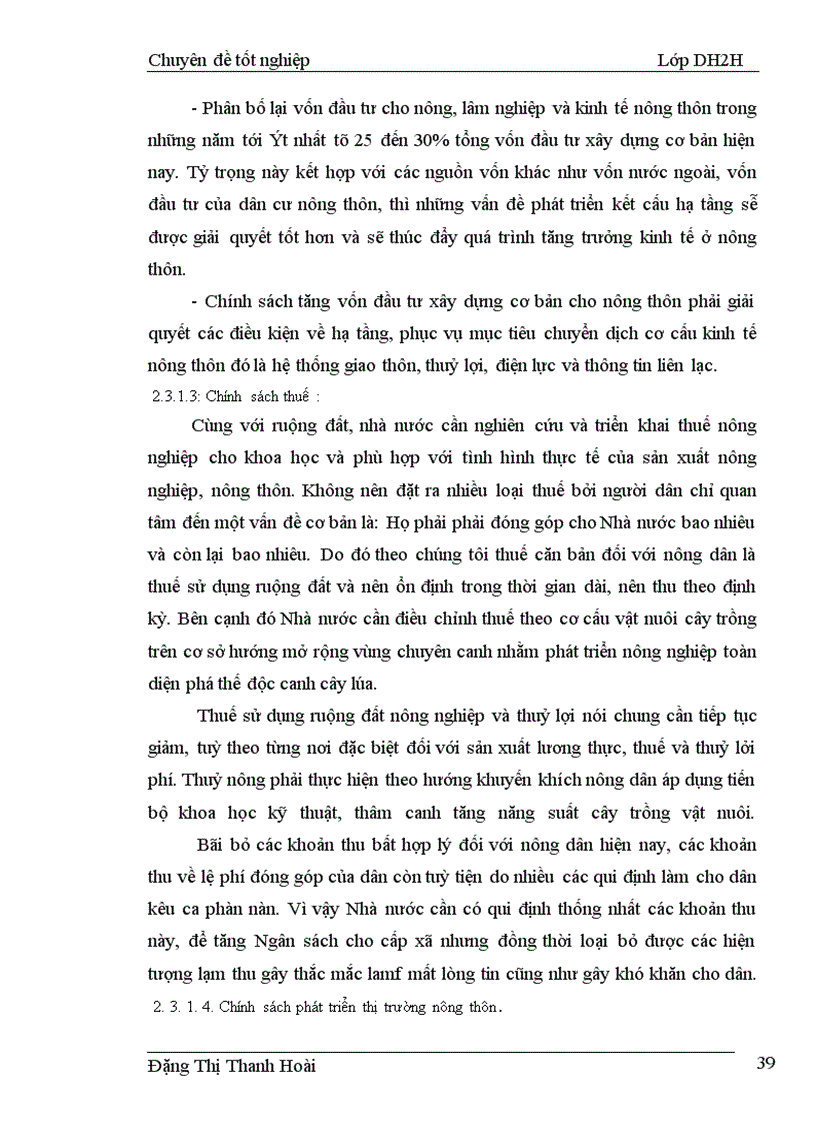 image for page Một số giải pháp nhằm nâng cao hiệu quả cho vay hộ sản xuất tại Ngân hàng nông nghiệp và Phát triển nông thôn huyện Thanh Trì Thanh Trì
