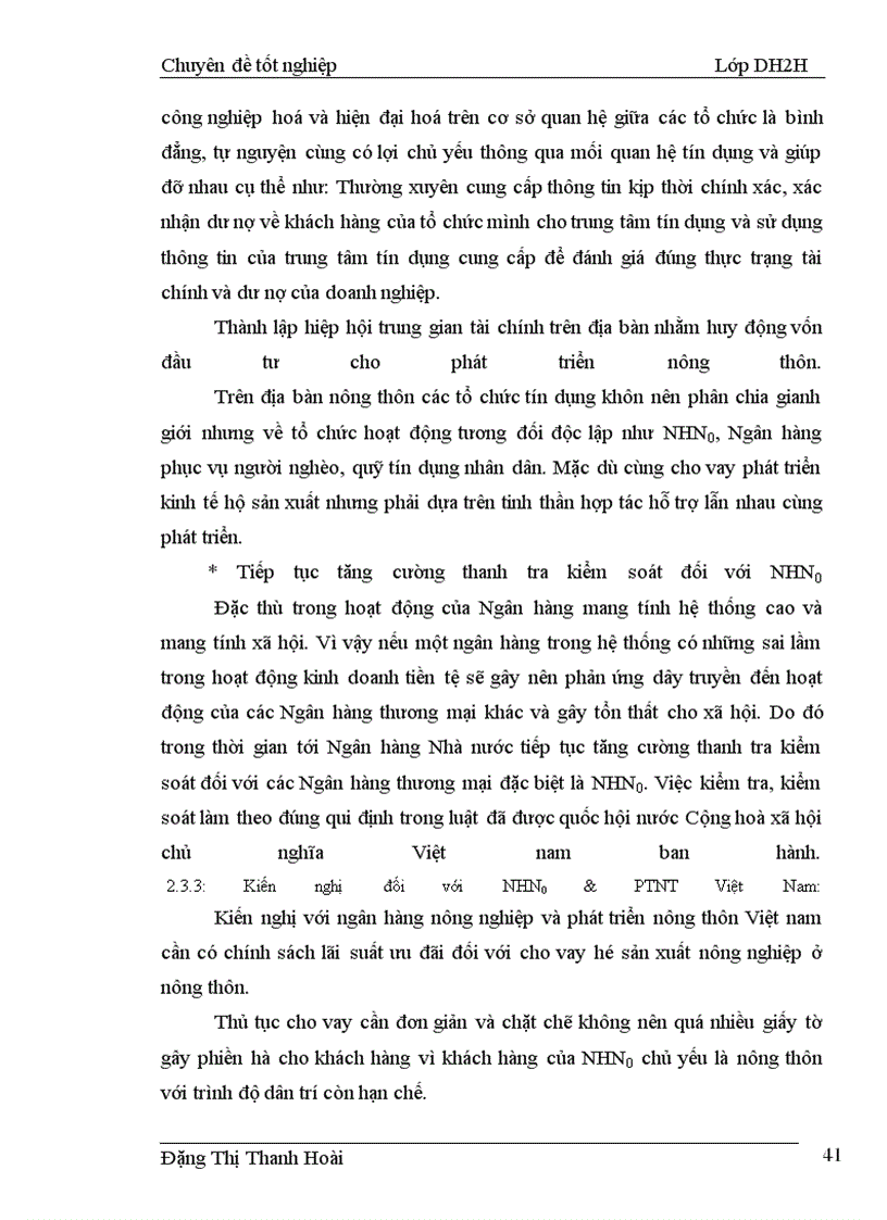 image for page Một số giải pháp nhằm nâng cao hiệu quả cho vay hộ sản xuất tại Ngân hàng nông nghiệp và Phát triển nông thôn huyện Thanh Trì Thanh Trì