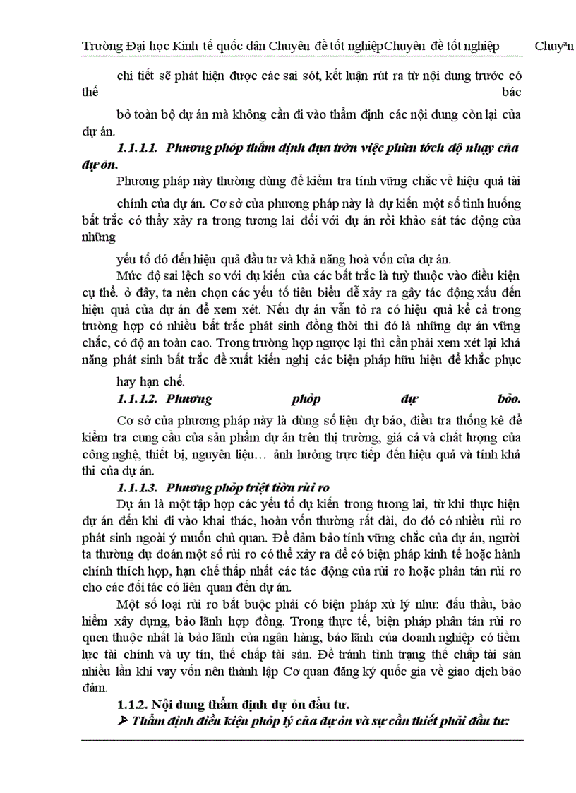 image for page Thực trạng thẩm định tài chính dự án đầu tư tại sở giao dịch ngân hàng