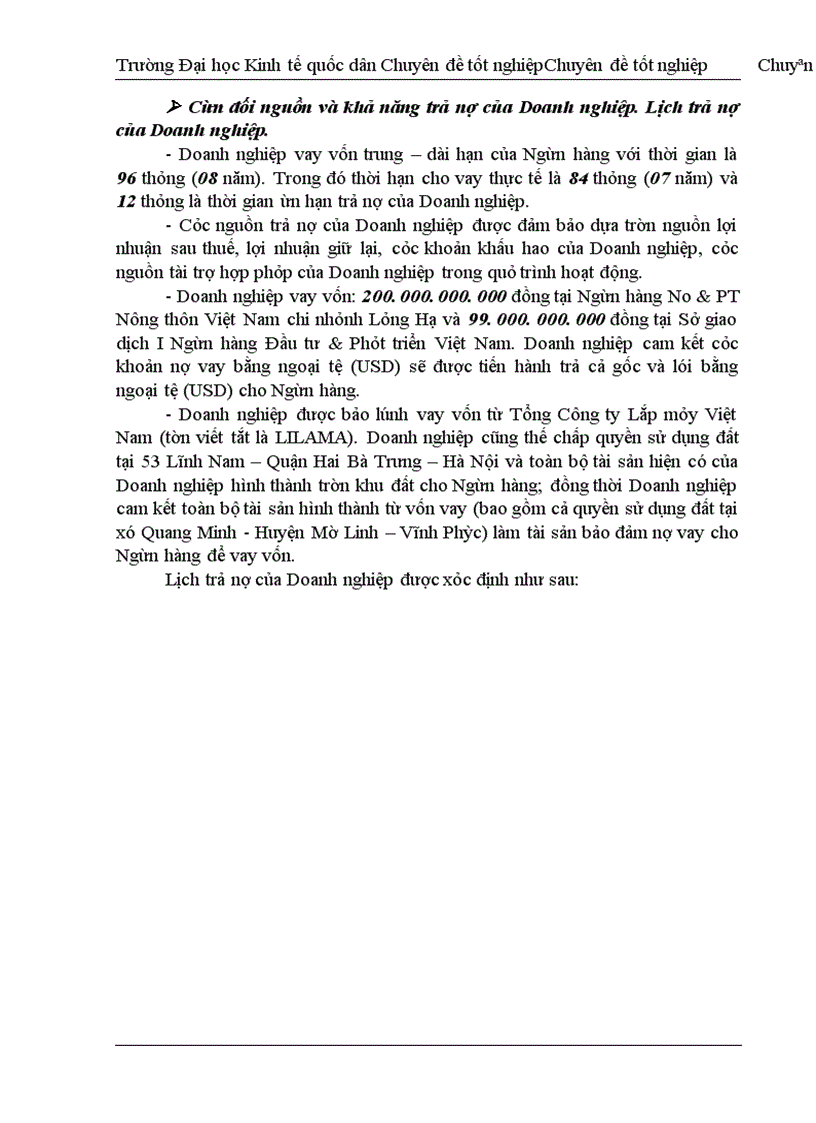image for page Thực trạng thẩm định tài chính dự án đầu tư tại sở giao dịch ngân hàng