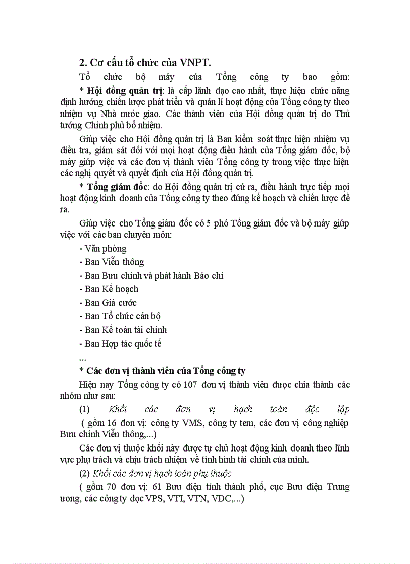 image for page Một số giải pháp hoàn thiện công tác quản lý chiến lược của Tổng công ty Bưu chính viễn thông Việt Nam
