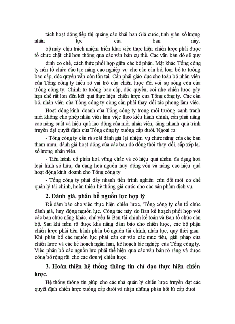 image for page Một số giải pháp hoàn thiện công tác quản lý chiến lược của Tổng công ty Bưu chính viễn thông Việt Nam