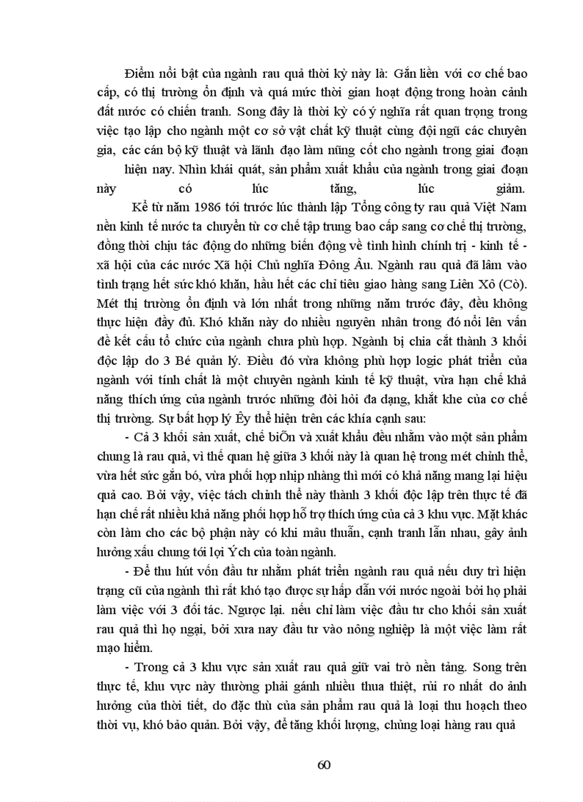 image for page Một số giải pháp nhằn mở rộng thị trường xuất khẩu và thúc đẩy hoạt động xuất khẩu của Tổng công ty Rau quả Việt Na