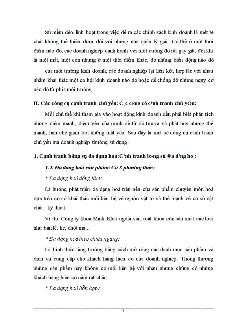 image for page Cạnh tranh trong tiêu thụ sản phẩm của doanh nghiệp trong nền kinh tế thị trường