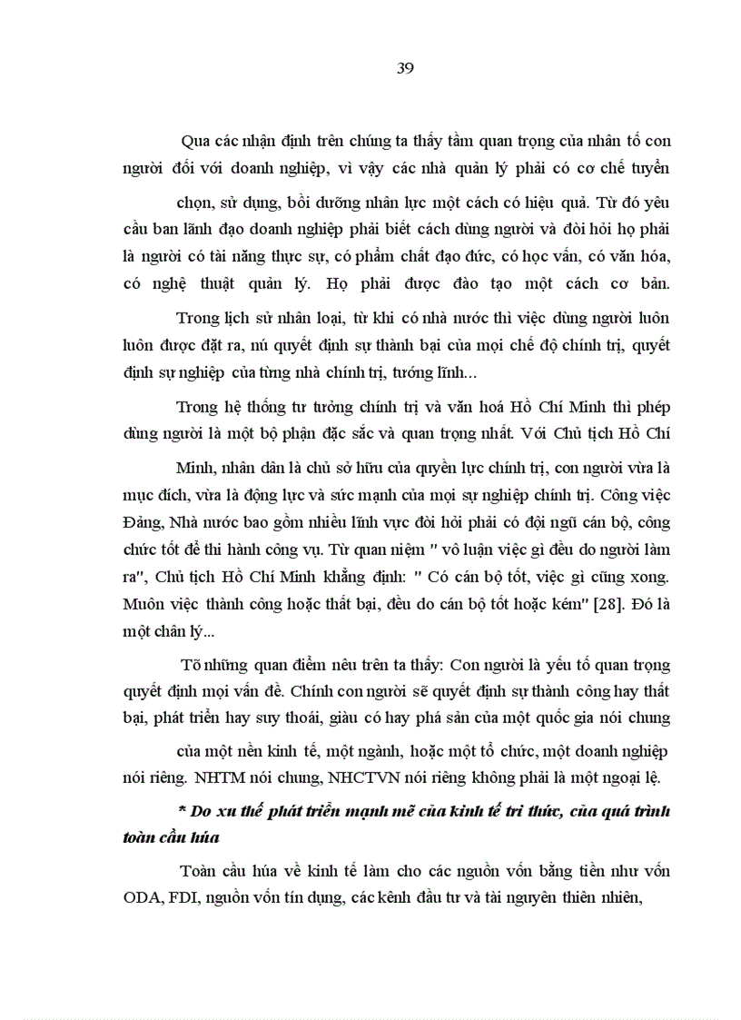 image for page Đào tạo và đào tạo lại đội ngũ cán bộ quản lý kinh tế tại Trung tâm Đào tạo Ngân hàng Công thương Việt Nam