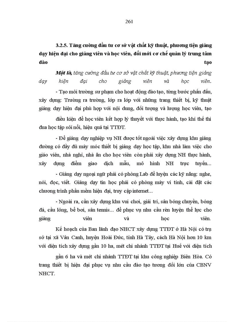 image for page Đào tạo và đào tạo lại đội ngũ cán bộ quản lý kinh tế tại Trung tâm Đào tạo Ngân hàng Công thương Việt Nam