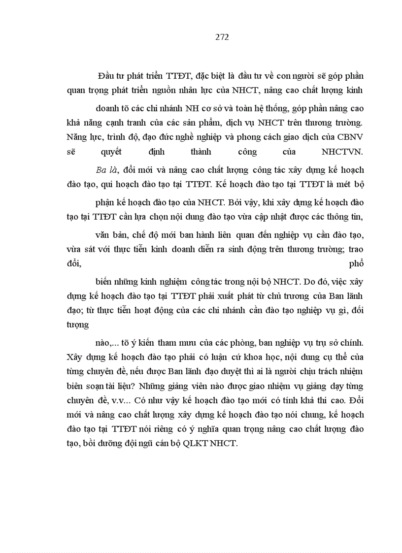 image for page Đào tạo và đào tạo lại đội ngũ cán bộ quản lý kinh tế tại Trung tâm Đào tạo Ngân hàng Công thương Việt Nam