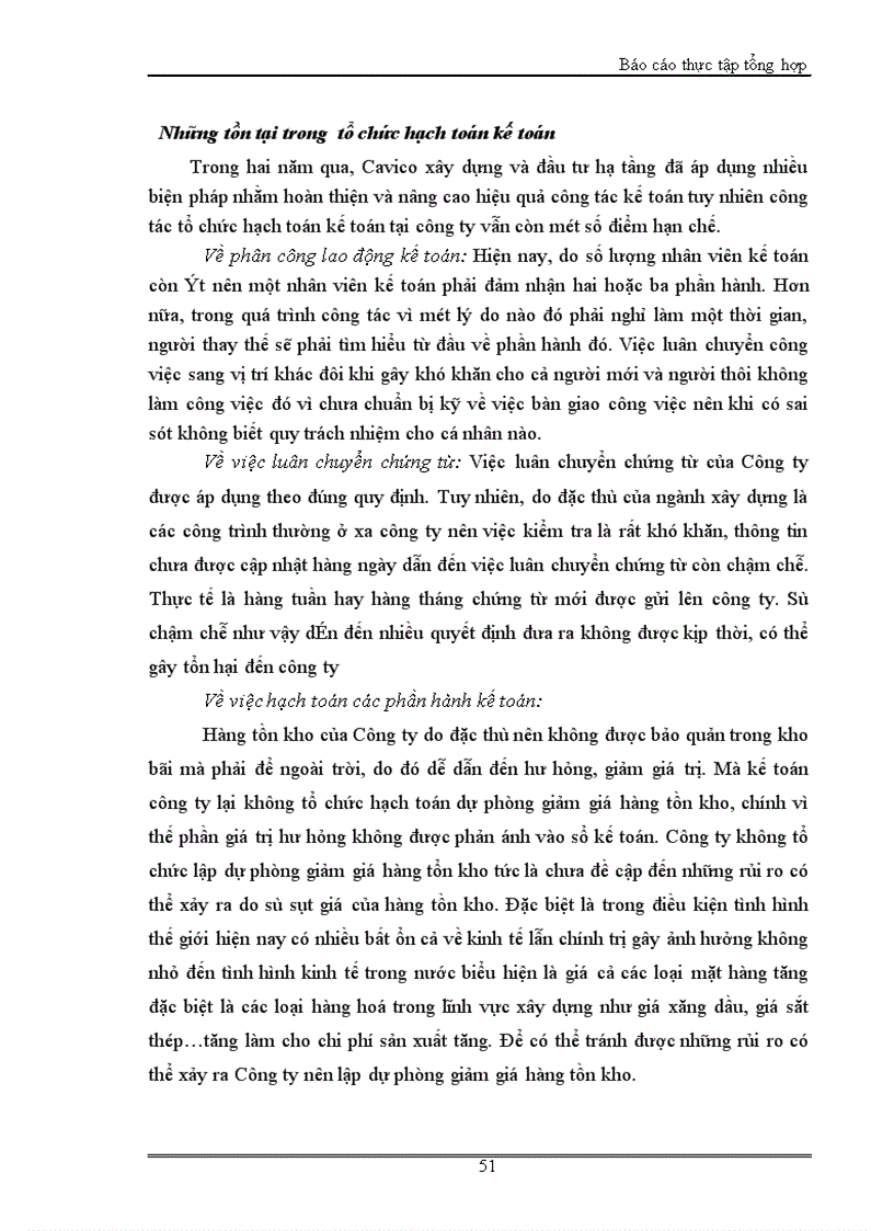 image for page Hoàn thiện công tác hạch toán nguyên vật liệu tại Công ty TNHH Cavico Việt Nam Xây dựng và đầu tư hạ tầng Phần I
