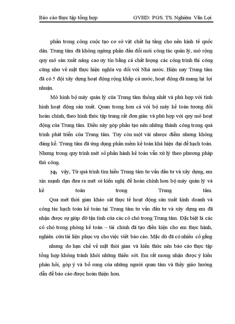 image for page Kế toán của Trung tâm tư vấn đầu tư và xây dựng