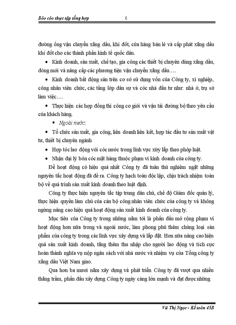 image for page Hoạt động sản xuất kinh doanh và quản lý tại công ty cổ phần xây lắp i - petrolimex