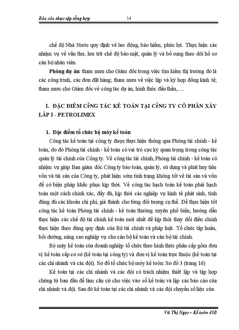 image for page Hoạt động sản xuất kinh doanh và quản lý tại công ty cổ phần xây lắp i - petrolimex