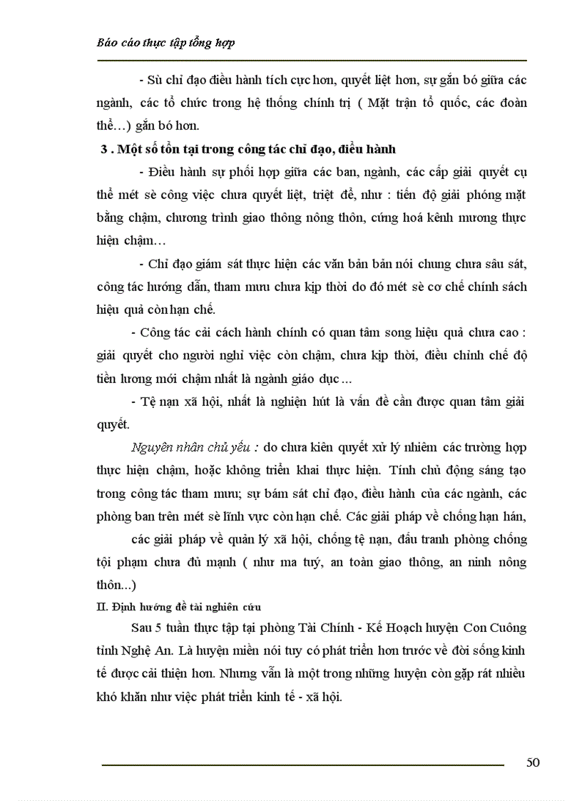 image for page Thực trang quản lý nhà nước của phòng Tài Chính – Kế hoạch.