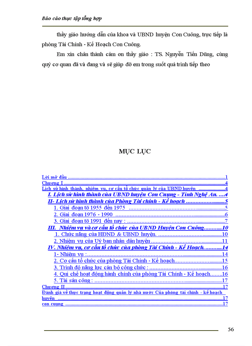 image for page Thực trang quản lý nhà nước của phòng Tài Chính – Kế hoạch.