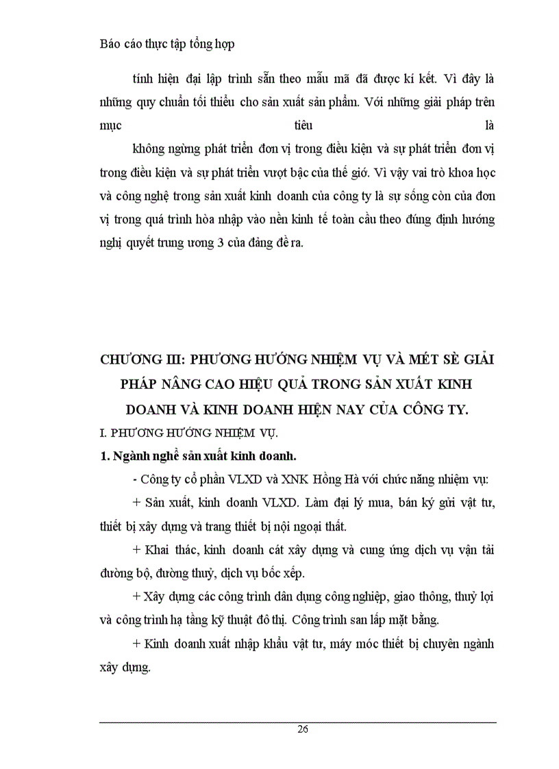 image for page Thực trạng hoạt động sản xuất kinh doanh nói chung và hoạt động đầu tư