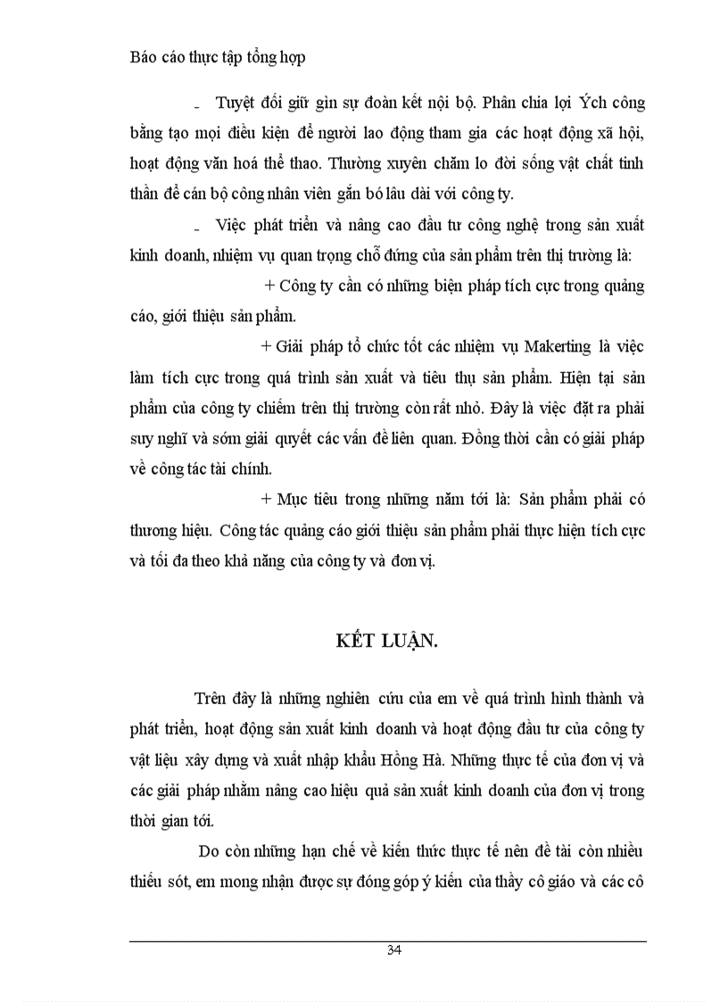 image for page Thực trạng hoạt động sản xuất kinh doanh nói chung và hoạt động đầu tư