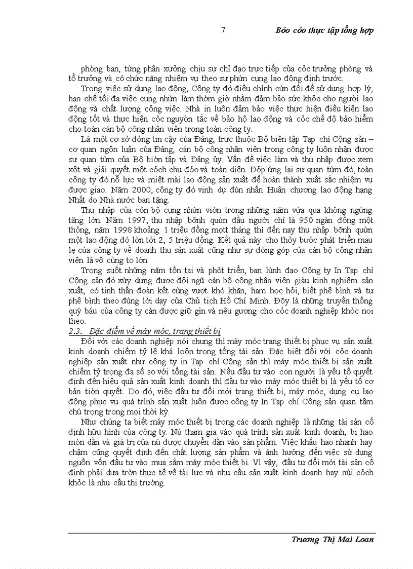 image for page Tổ chức hạch toán kế toán tại công ty In Tạp chí Cộng sản