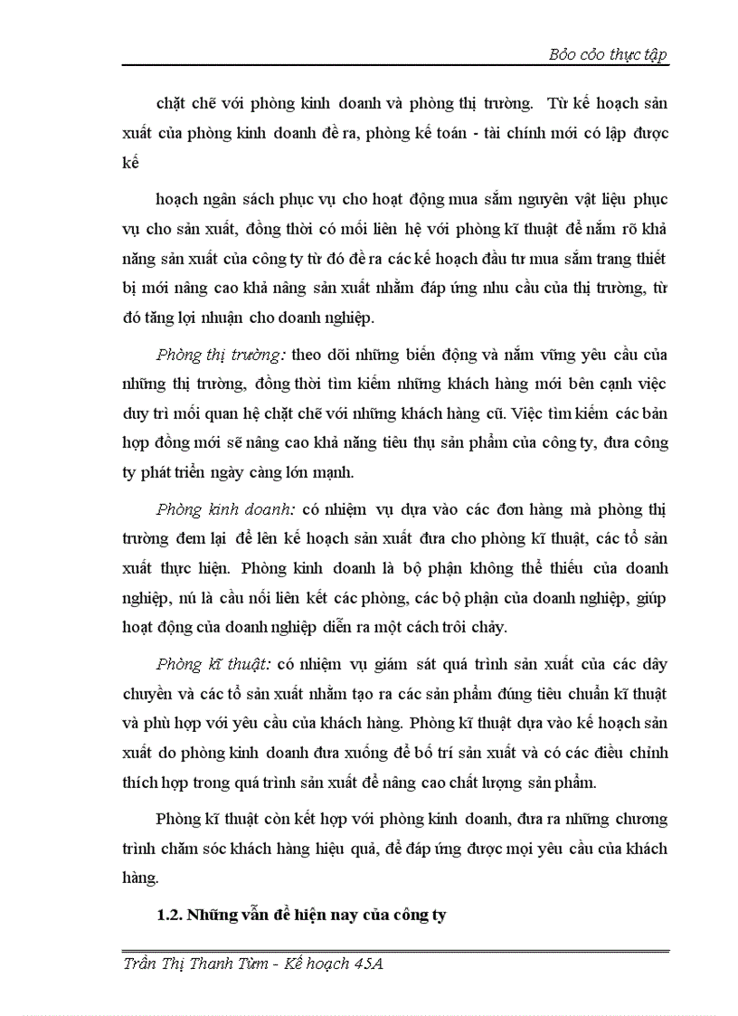 image for page Hoạt động của phòng kinh doanh