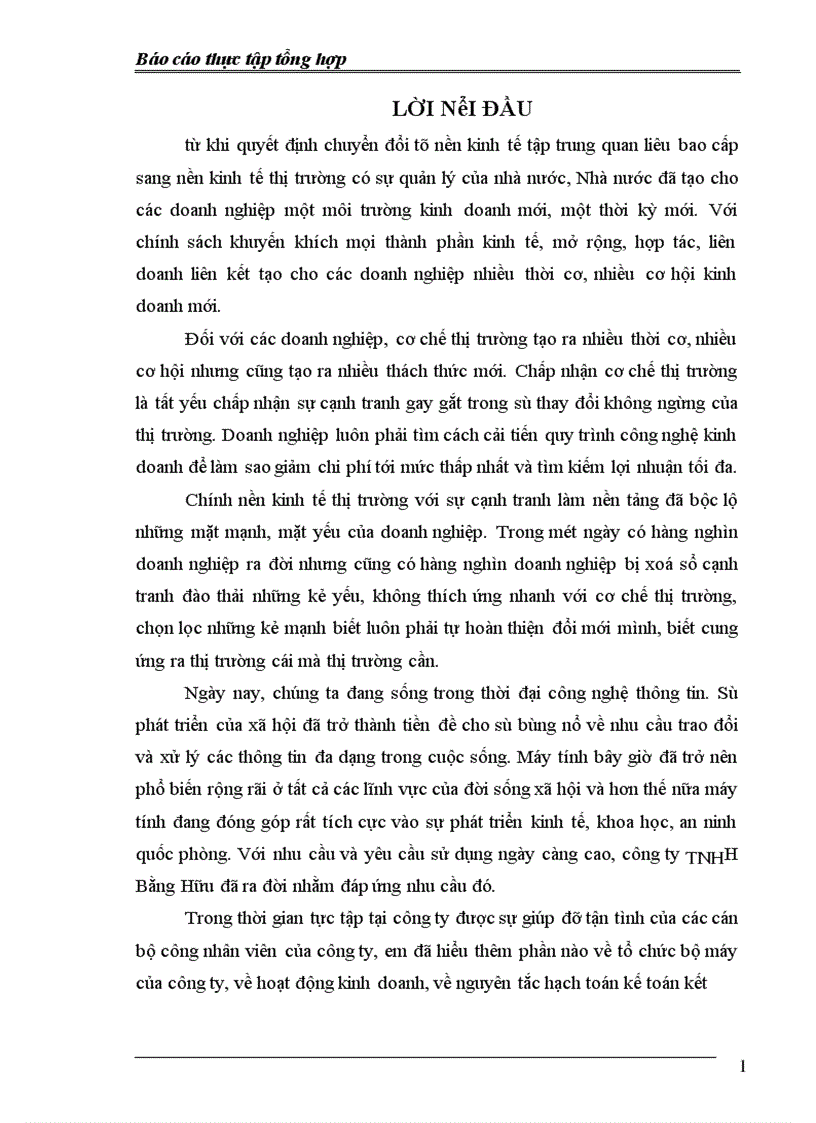 image for page Hoạt động kinh doanh của công ty.