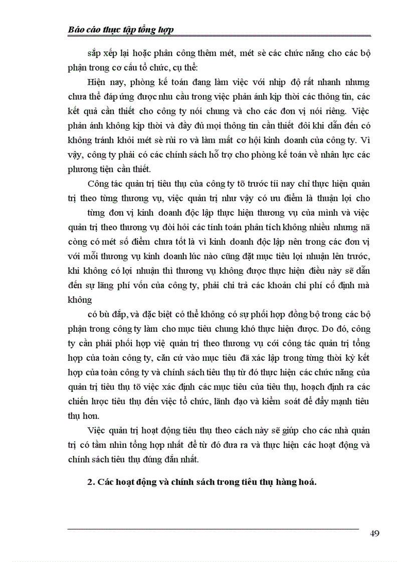 image for page Hoạt động kinh doanh của công ty.