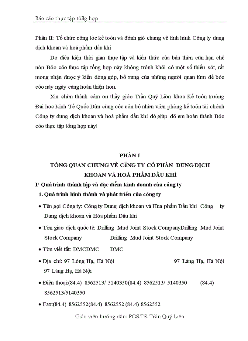 image for page Công tác kế toán tại Công ty dung dịch khoan và hoá phẩm dầu khí