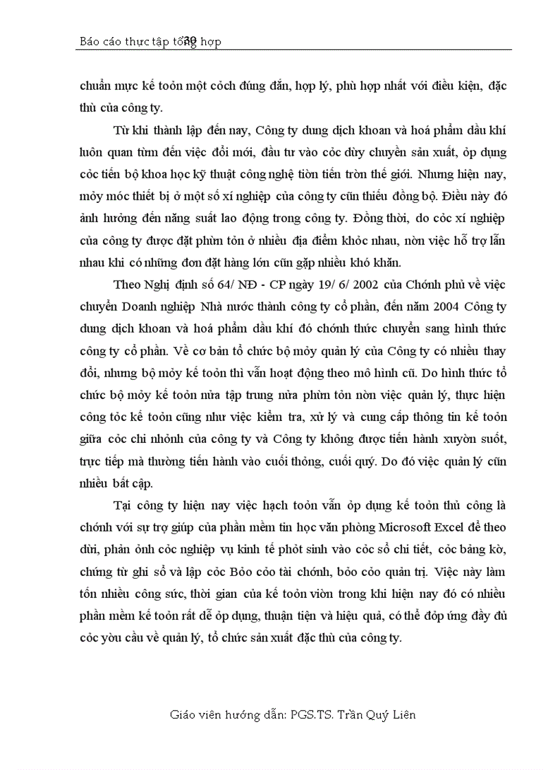 image for page Công tác kế toán tại Công ty dung dịch khoan và hoá phẩm dầu khí