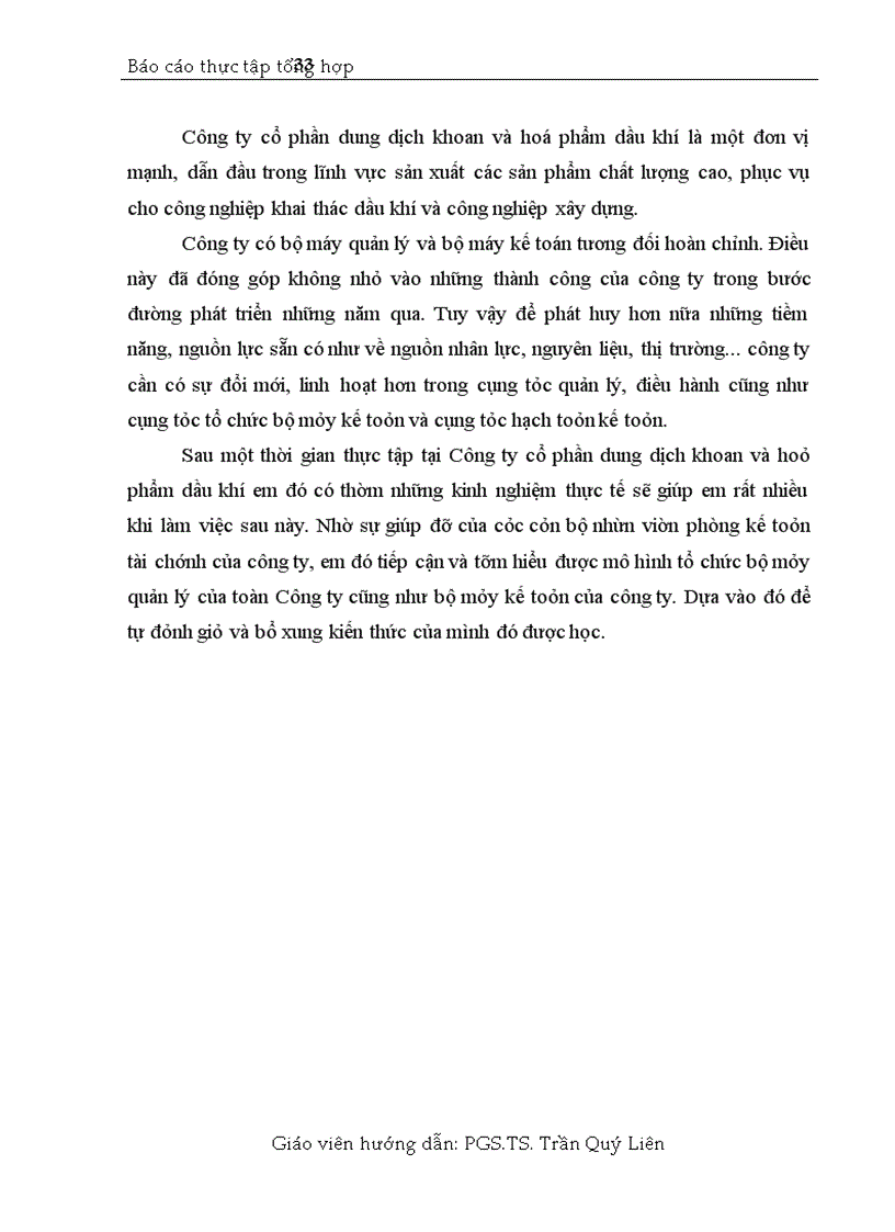 image for page Công tác kế toán tại Công ty dung dịch khoan và hoá phẩm dầu khí