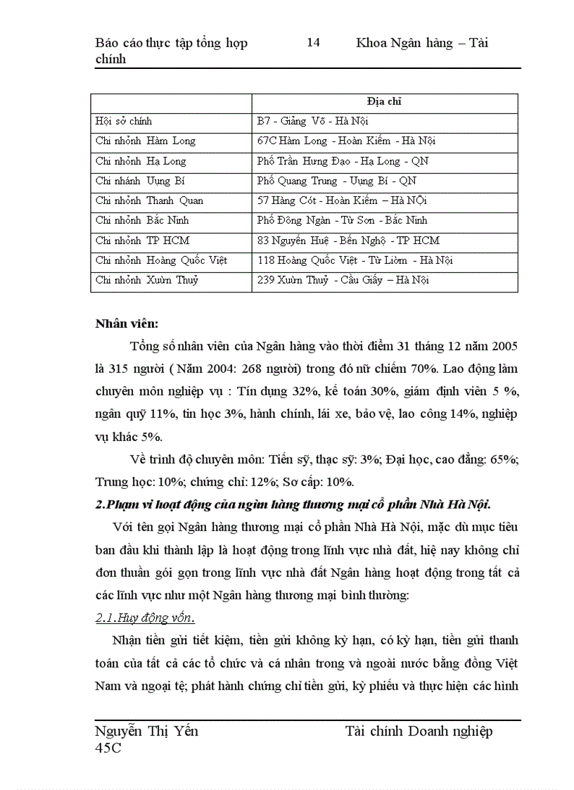 image for page Hoạt động chính của ngân hàng