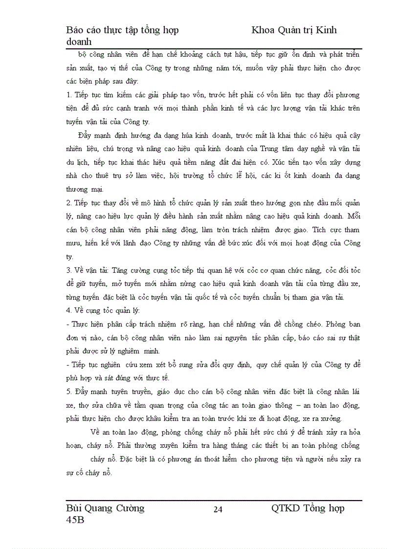 image for page Hoạt động kinh doanh của Công ty cổ phần vận tải hành khách số 14