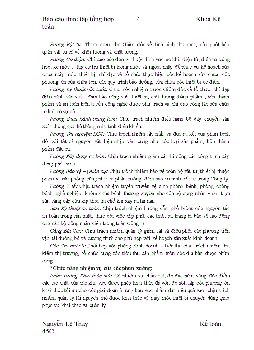 image for page Tổ chức hạch toán kế toán của Công ty Xi măng Bút Sơn