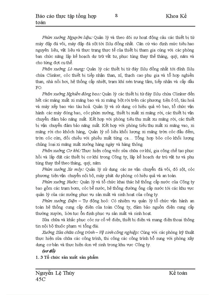 image for page Tổ chức hạch toán kế toán của Công ty Xi măng Bút Sơn