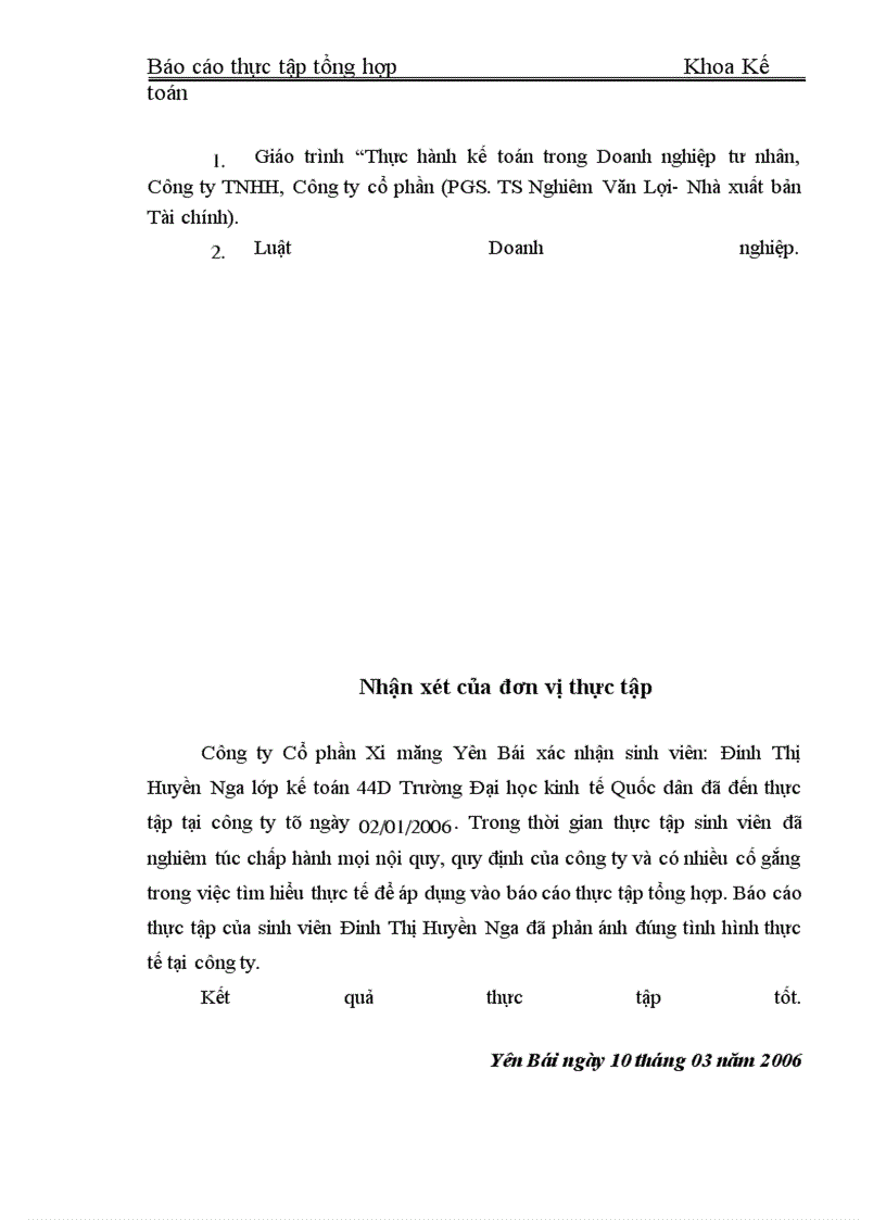 image for page Tổ chức công tác kế toán tại Công ty.