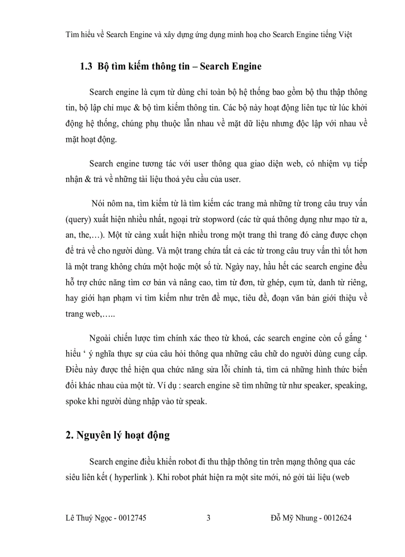 image for page Tìm hiểu về Search Engine và xây dựng ứng dụng minh hoạ cho Search Engine tiếng Việt