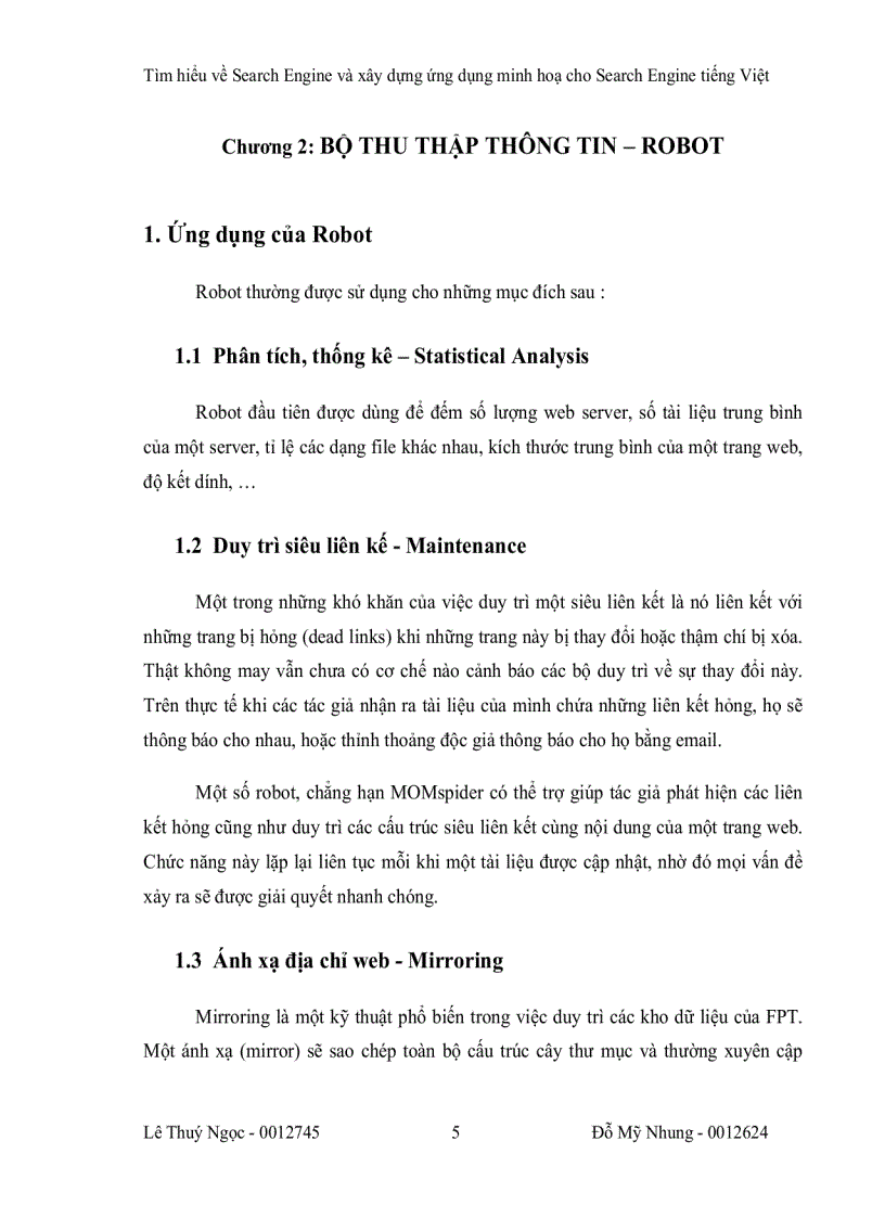 image for page Tìm hiểu về Search Engine và xây dựng ứng dụng minh hoạ cho Search Engine tiếng Việt