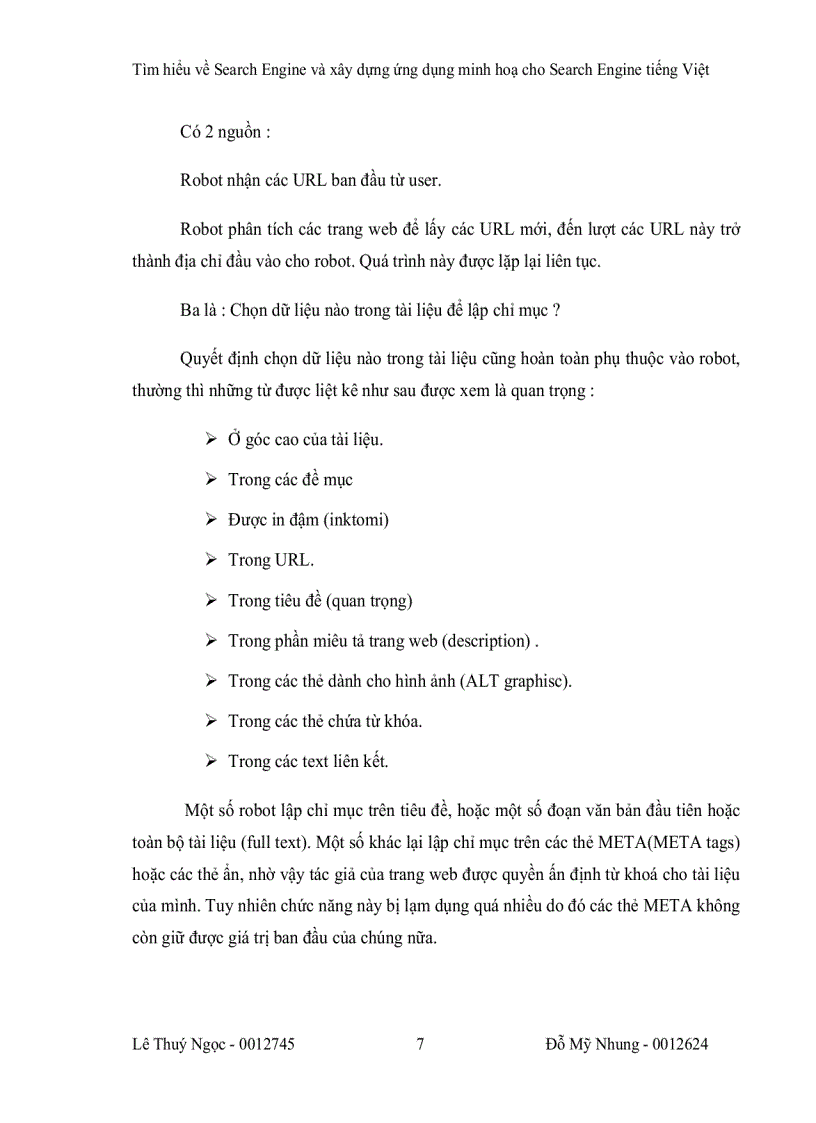 image for page Tìm hiểu về Search Engine và xây dựng ứng dụng minh hoạ cho Search Engine tiếng Việt