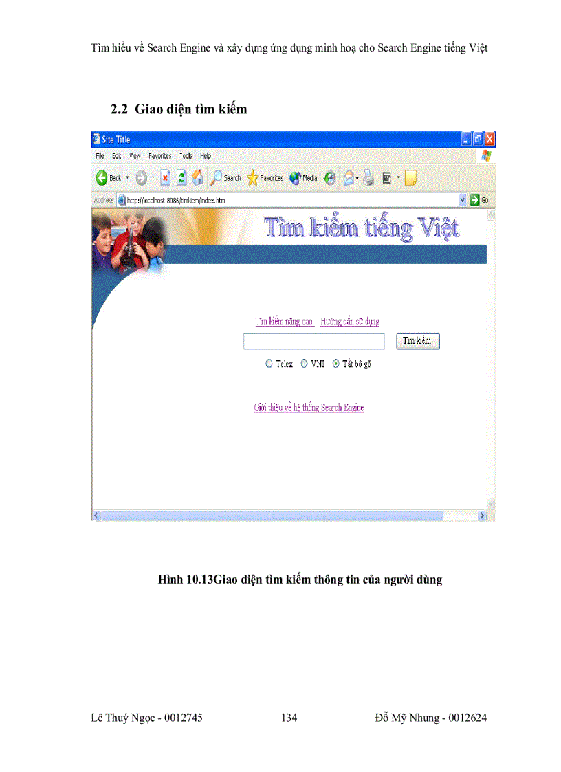 image for page Tìm hiểu về Search Engine và xây dựng ứng dụng minh hoạ cho Search Engine tiếng Việt