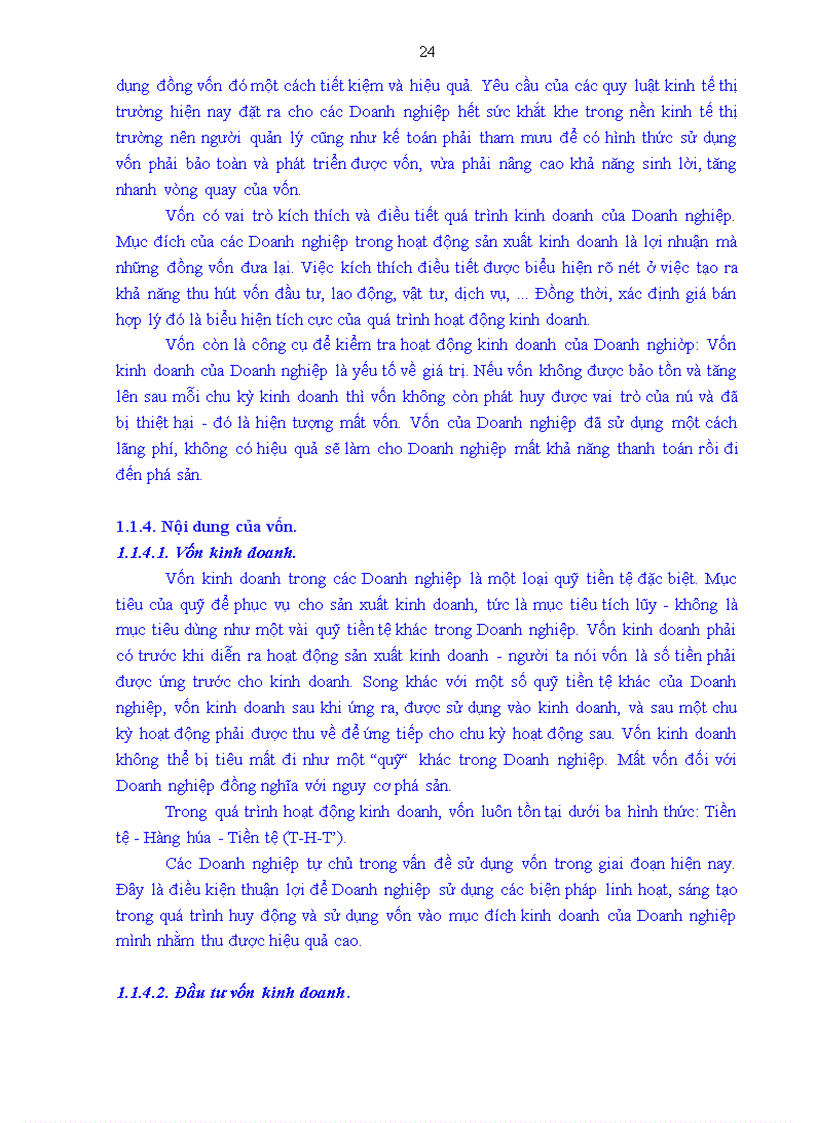 image for page Một số giải pháp nhằm nâng cao hiệu quả sử dụng vốn tại công ty cổ phần sông đà