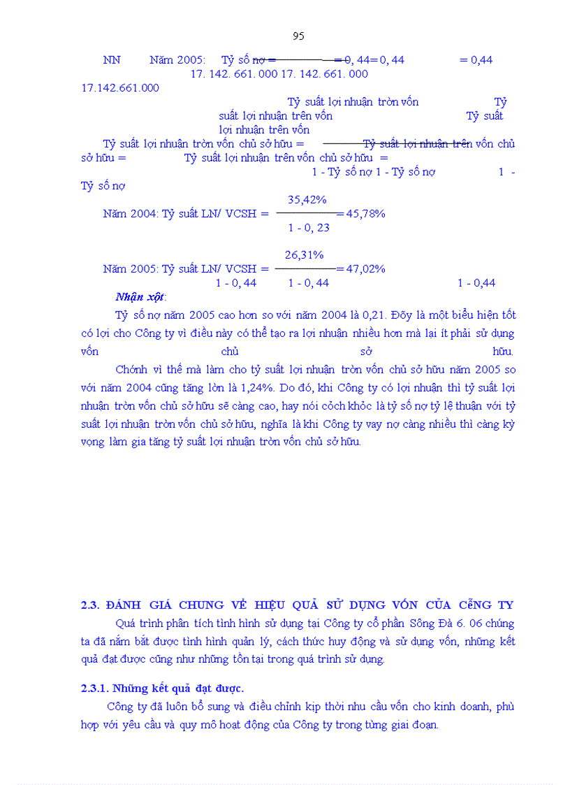 image for page Một số giải pháp nhằm nâng cao hiệu quả sử dụng vốn tại công ty cổ phần sông đà