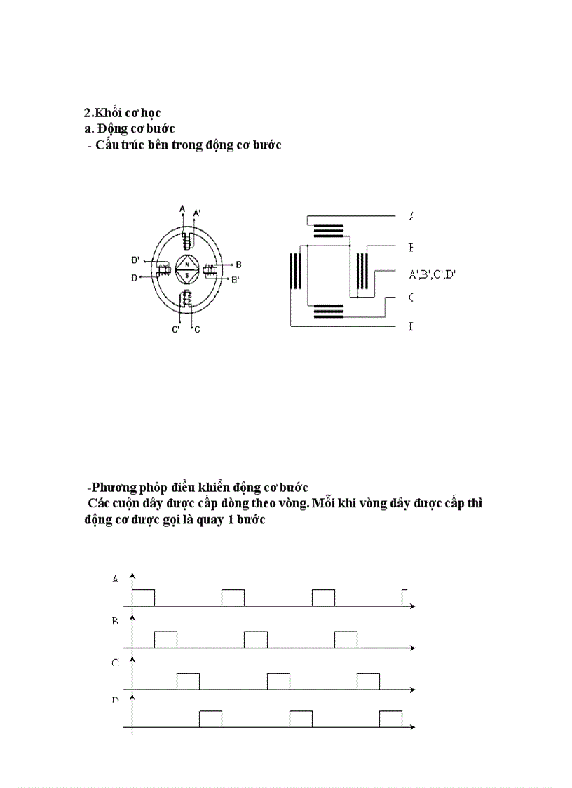 image for page Điều khiển chuyển động rôbôt bằng động cơ bước