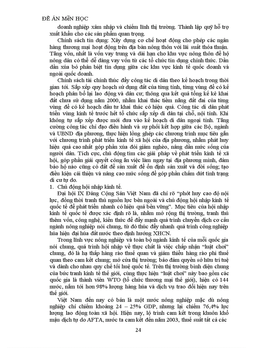 image for page Chuyển dịch cơ cấu kinh tế trong điều kiện hội nhập với quốc tế và khu vực