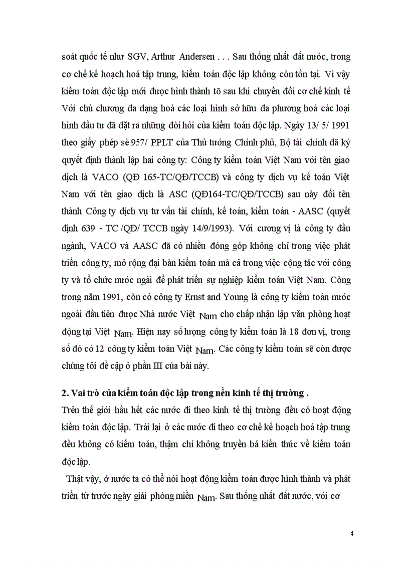 image for page Quá trình hình thành và phát triển của Kiểm toán độc lập ở Việt Nam